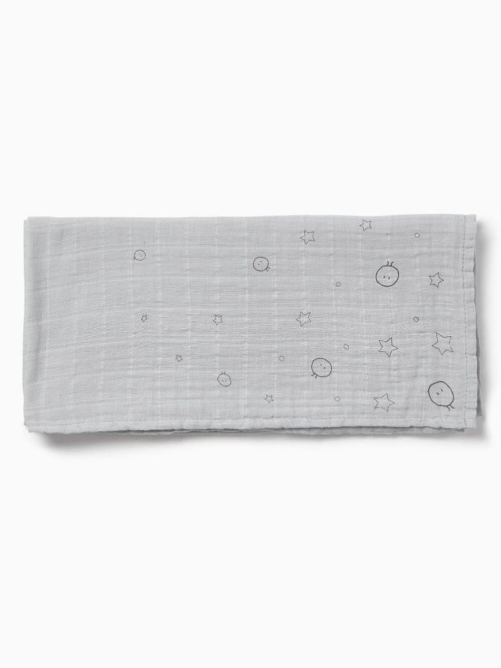 Baby Muslin Blanket - Grey